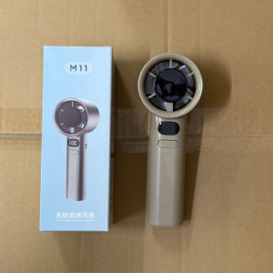 Quạt cầm tay LAMJAD 100 cấp độ gió Quạt tích điện mini pin cao 5 000 mah hiển thị led tuabin gió mạnh dùng lâu