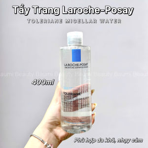 [ Chai trắng mẫu mới ] Nước tẩy trang da nhạy cảm La Roche-Posay Toleriane 400ml - Pháp chuẩn chính hãng