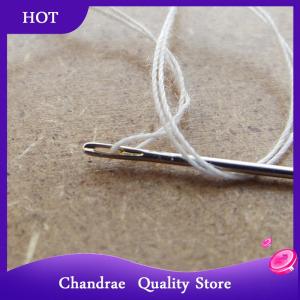 [Chandrae] 25 Pcs Large Eye Stitching Needles Sewing Needles Handmade Leather Needle Steel Yarn Knitting Needles Sewing Tool Set