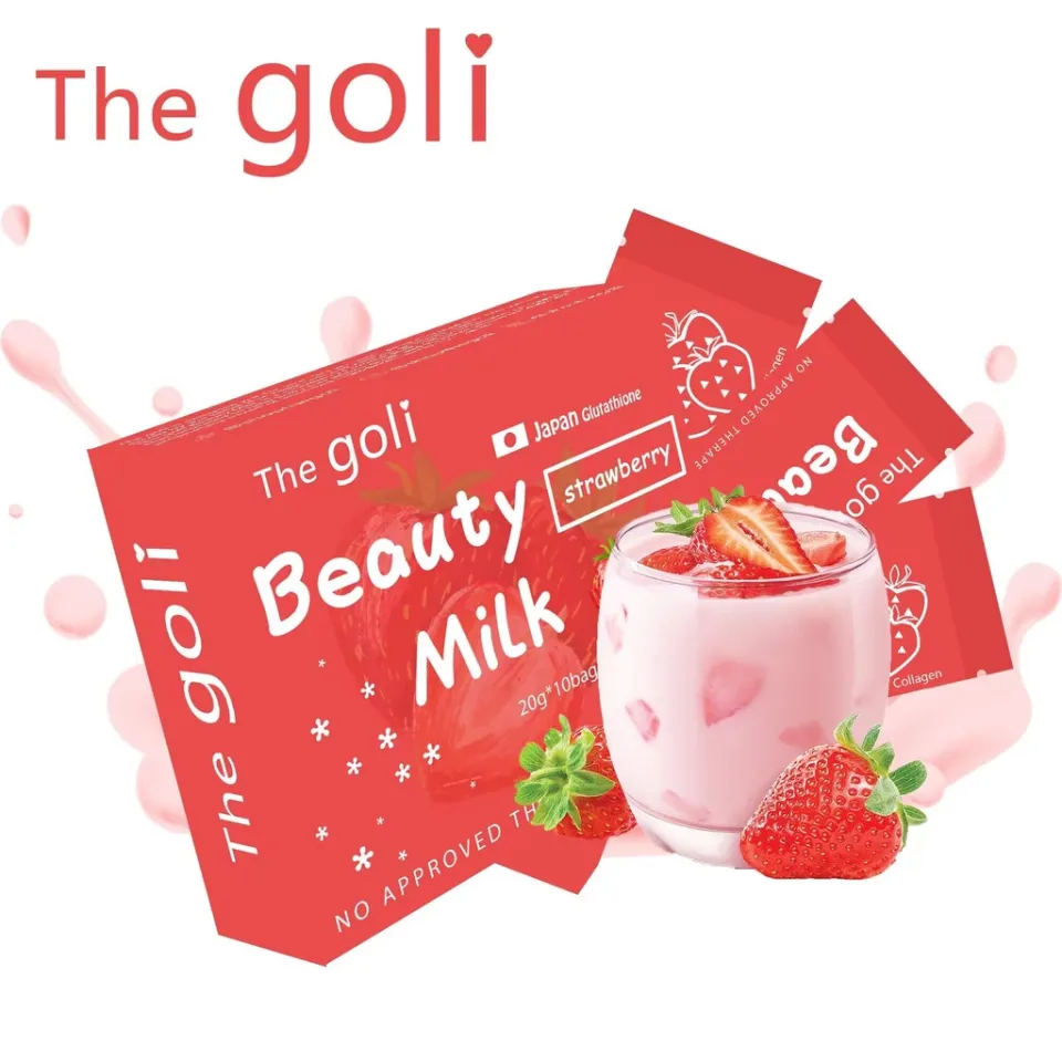 Thegoli Beauty Milk Collagen Premium Japanese Glutathione Strawberry  Collagen Drink Beauty milk Probiotics Skin Revitalizing Probiotics  Hydrolyzed Collagen Powder Vitamin C And Collagen - Lazada | Lazada PH