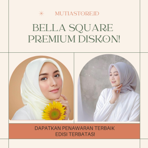 Bella Square Premium Hijab: Fashionable & Practical