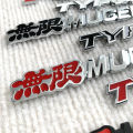 3D Metal Car Front Grille Emblem Type R Logo Decal for Honda CIVIC FD2 FD FA 5 Mugen TypeR Racing Car Styling Accessories. 