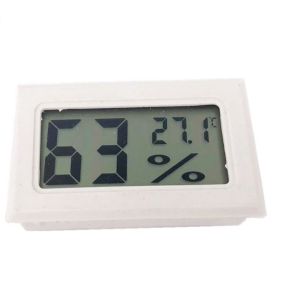 JOYLIFEWQ Freezer Fridge Mini LCD Humidity Meter Sensor Detector Digital Thermo Meter Humidity Meter Temperature Sensor Hygrometer Electronic Thermometer