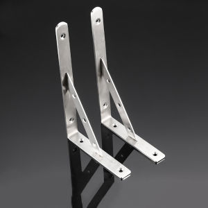 (Chữ L 1 Đôi ) Ke Góc Chữ L Inox Giá Đỡ Bàn Thờ Ke Góc Chịu Lực Chữ L Giá Đỡ Bàn Học Inox