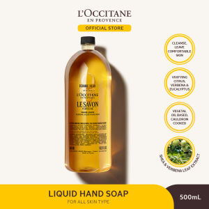 LOccitane Le Savon Verveine Verbena Liquid Hand Soap Refill 500ml - Sabun Mandi