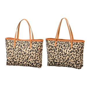 กระเป๋าใต้วงแขนสำหรับผู้หญิงกระเป๋าสะพายพิมพ์ลายสัตว์ทันสมัยกระเป๋าสะพายทรงสี่เหลี่ยมกระเป๋าถือขนาดใหญ่สำหรับช้อปปิ้งและท่องเที่ยว