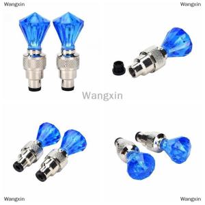 [COD] Wangxin LANG 2x LED Motorcycle Cycling Bike Bicycle Wheel Tire Valve Flashing Light Car Lamp