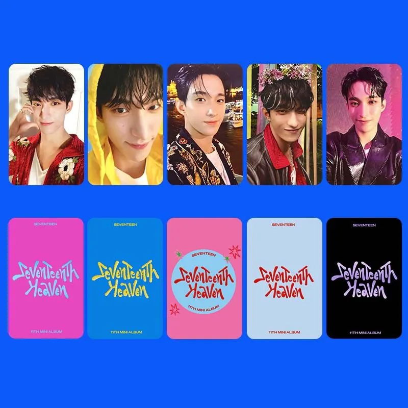 SEVENTEEN 11th Mini Album Heaven Solo PhotoCards Woozi Hoshi