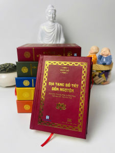 Sách - Kinh Mini Địa Tạng Bổn Nguyện A Di Đà Dược Sư Pháp Cú Sám Hối Phổ Môn Vô Lượng Thọ - Bìa Cứng - Anan Books