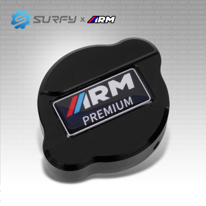 Arm Radiator Cap Cover V2 Premium Design Aluminum Full CNC Universal With Sticker From Indonesia