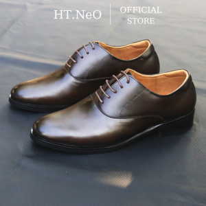 Giày Da Nam Oxford HT.NEO Da Bò Nhập Khẩu Cao Cấp Kiểu Dáng Classic Sang Trọng Lịch Sự GT05