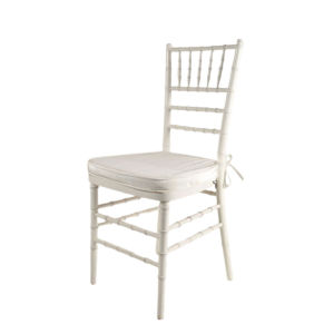 เก้าอี้อิเว้น เก้าอี้งานแต่ง ชิวารี เก้าอี้อิเว้น Chiavari Outdoor ชิวารีมีเบาะ เหล็กพ่นสี หรูหรา ทนทาน แถมเบาะฟรี