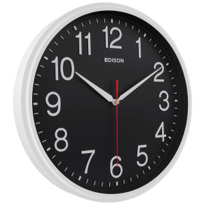 Jam Dinding Edison Sweep ES EQ 319 T30 Timbul Diameter 310mm 31cm