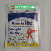 Thuốc trừ Sâu Ledan 95SP Gói 100g - NHÃN TRẮNG- Panda Nhật thành phần Cartap Hydrochloride 95% Đặc trừ sâu đục thân HiệuCông phá sâu rầy hạ gục nhanh ung trứng hiệu lực kéo dài