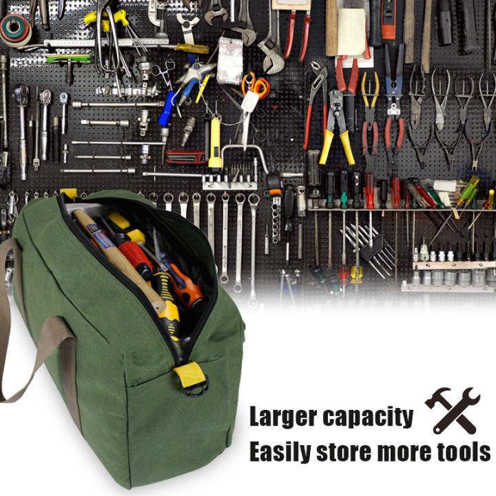 Large Capacity Tool Bag Multifunction Waterproof Oxford Canvas Hand ...