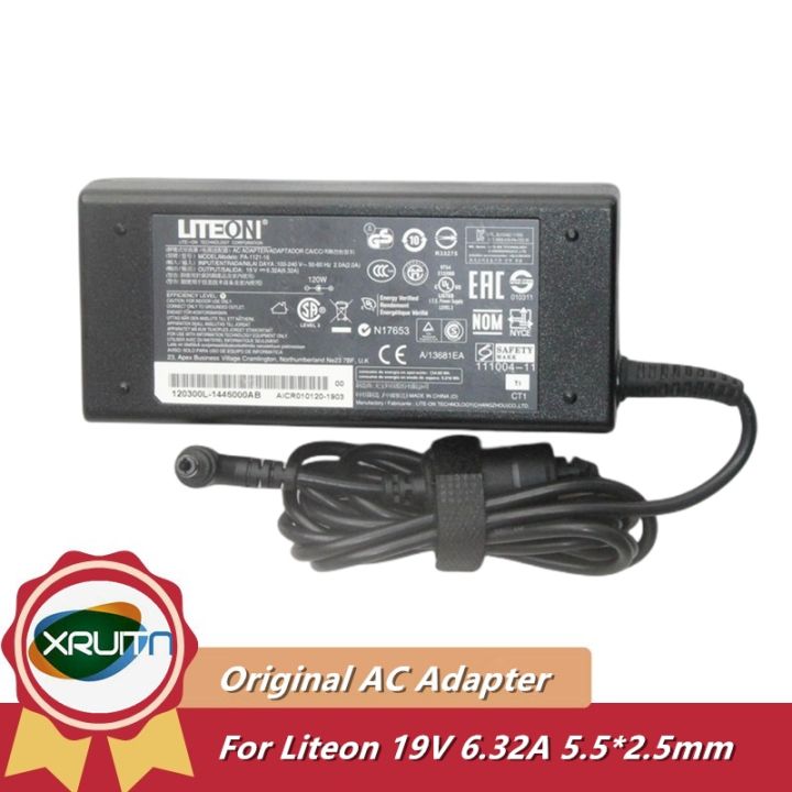Chargeur 120W Compatible Lenovo PA-1121-16 - Adaptateur 19V 6.3A, Connecteur 5.5x2.5mm, Neuf