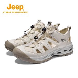 Jeep Jeep Outdoor Water Trekking Shoes for Women New Hiking Beach Wading Shoes Professional Breathable Lightweight Non-Slip Quick-Dry Shoes