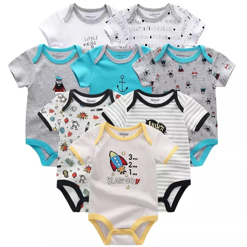 C&C Baby Multi Color Cute Onesie 100%Cotton NewBorn Baby Clothes Baby Suits  Infant Romper Quality Baby Needs Bodysuits Baby Girl Boy Clothes Baby