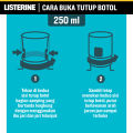 LISTERINE COOL MINT Antiseptic Mouth Wash / Obat Kumur Antiseptik 250ml. 