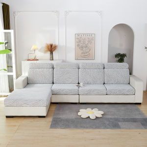 Sofa Seat Cushion Cover Universal Sofa Seater Slip Covers Thick Elastic Stretch Bean Bag Covers Sofa Cushion Case Stretchy Chair Protector 1PCS