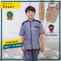 Baju Koko Anak Laki Laki Lengan Pendek Umur 0-12 Tahun Model Dzaky. 
