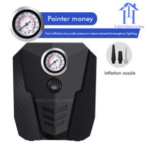Pompa Ban Elektrik Portable Wired Inflator Pump