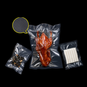 PLASTIK VACUM SEALER | VACUUM BAG | VAKUM BAG SEALER MAKANAN TIPE POLOS / EMBOSSED PER 20PCS