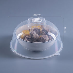 Tutup Microwave Anti Percikan dan Tahan Panas untuk Membungkus Piring Tudung Saji Dish Cover