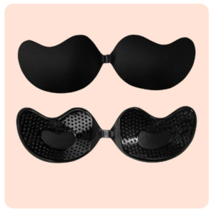 [ READY STOCK ] A-D Cup Mango Shape Women Invisible Bra Push-up Nubra Strapless Bra Silicone Chest Stickers