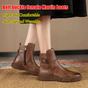 European & American Plus Size Martin Boots: Stylish & Comfortable Retro-Inspired Ankle Boots