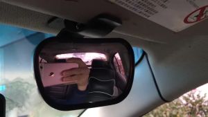 Car Baby Mirror Rearview Check Mirror Infant Safety Blindspot Wide Angle Anti-Shake Secure Installation