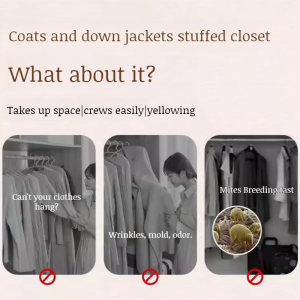 Vacuum Bag Concealed Valve Moisture-proof Organizer Non-yellowing Flexible Adjustment Odorless