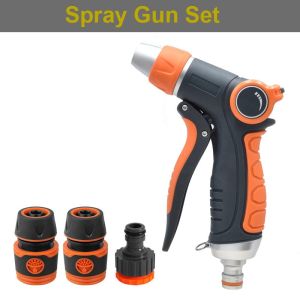 Watering Sprayer Garden Hose Nozzle Adjustable Water Hose Nozzle Lawn Irrigation Car Wash High Pressure Sprayer