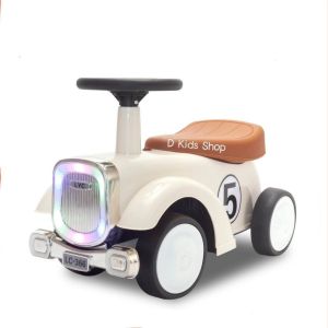 D Kids รถขาไถเด็ก ทรงclassic มีเสียงดนตรี มีไฟกระพริบ No.10097