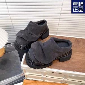 [Free Shipping] Stylish And Unique Platform High-Heeled Mules For Women Perfect For Summer Wear 2026 New Collection Versatile And Height-Enhancing Ideal For Petite Figures