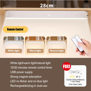 [✅SG Ready Stock]Desk Lamp USB Table Lamp LED Night Light Computer Magnetic Office Study Reading Light Rechargeable For Bedroom