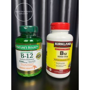 [ĐỦ BILL STORE + AIR] Viên Bổ Sung Vitamin B12 Natures Bounty - Nature Made - Kirkland_ Live mua hàng tại Mỹ