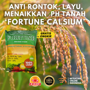 Pupuk Kalsium Tepung Fortune Memenuhi Kebutuhan Tanah Tanaman akan Hara Mikro 1kg