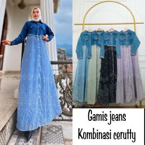 Dress Jeans  Wanita Korea Styles Terbaru