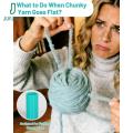 Chunky Yarn Fluffer Tool - Professional Yarn Fluffing &amp; Reviving Accessory for Bulky, Jumbo and Chenille Yarn. 