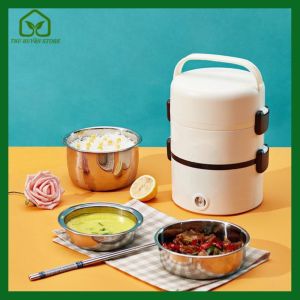 Hộp Cơm Cắm Điện Giữ Nhiệt Hâm Nóng Đồ Ăn Cao Cấp
