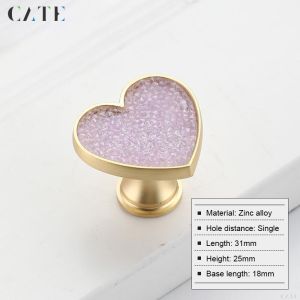 Creative Drawer Pulls Four-Leaf Clover Desig Cabinet HandlesWardrobe Door Handle