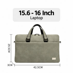 P&D Laptop Bag Sleeve for 13 Inch 15.6 Inch Macbook Notebook Computer Padded Cushion Anti-Shock Lightweight