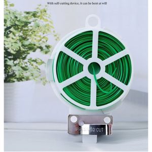 1 cuộn dây lõi thép bọc nhựa dài 100m có dao cắt buộc lan (Sợi nhỏ) LAZYL