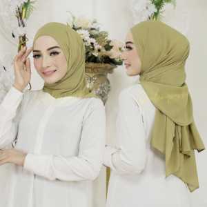 PASMINA OVAL ceruty babydoll //pasmina instan//pasmina polos panjang kekinian