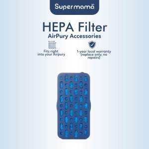 Supermama Lab AirPury Accessories | HEPA-13 Air Filter only | Change every 6 months