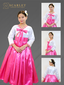 United Nation Traditional Korean Hanbok Costume For Girl Kids