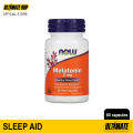 Now Foods, Melatonin, Sleep Aid, Sleep Well, Sleep Supplement, Sleep Pill, 3 mg, 60 Capsules. 