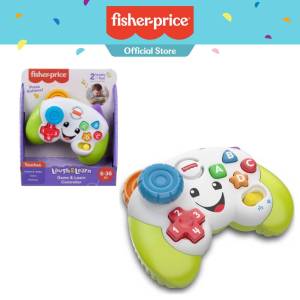 Fisher-Price Laugh & Learn Game & Learn Controller Baby & Toddler Musical Toy With Lights