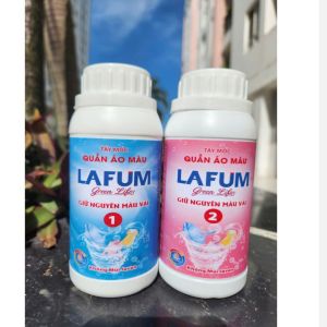 Tẩy Mốc Vết Bẩn Quần Áo Màu Lafum tẩy vết trà cafe vết son ố vàng vết mốc nhựa cây